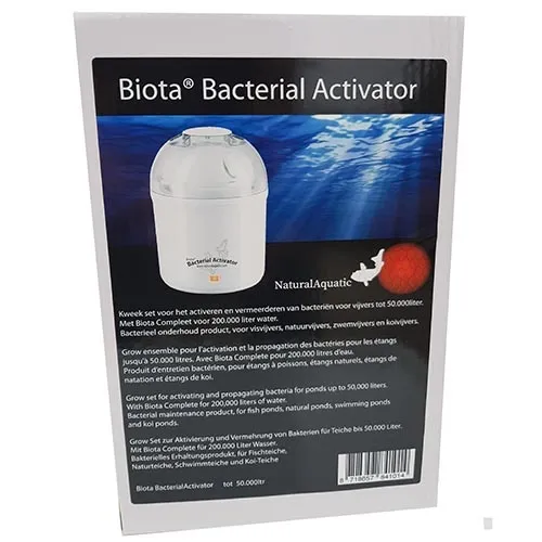 Natural Aquatic voor koi en vijver Biota BACTERIAL Activator 200.000 liter