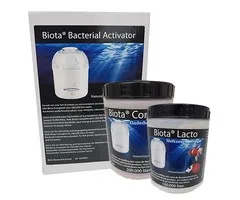 Natural Aquatic voor koi en vijver Biota BACTERIAL Activator 200.000 liter en Lacto 100.000 ltr