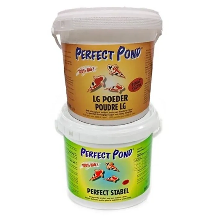 Perfect Pond Perfect Pond Stabel 2500 gr en Perfect Pond LG Poeder 2500 gr (actie)