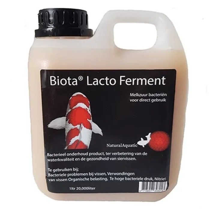 Natural Aquatic voor koi en vijver Biota LACTO Ferment 1 ltr