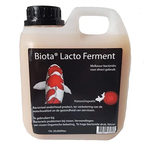 Natural Aquatic voor koi en vijver Biota LACTO Ferment 1 ltr