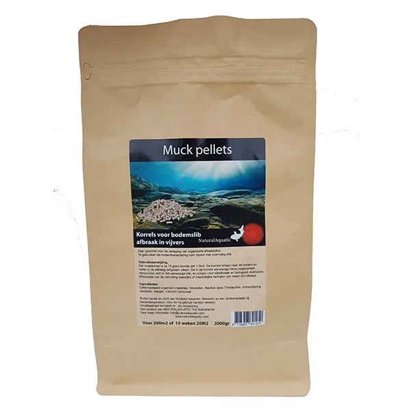 Natural Aquatic voor koi en vijver Muck Pellets 2 kg