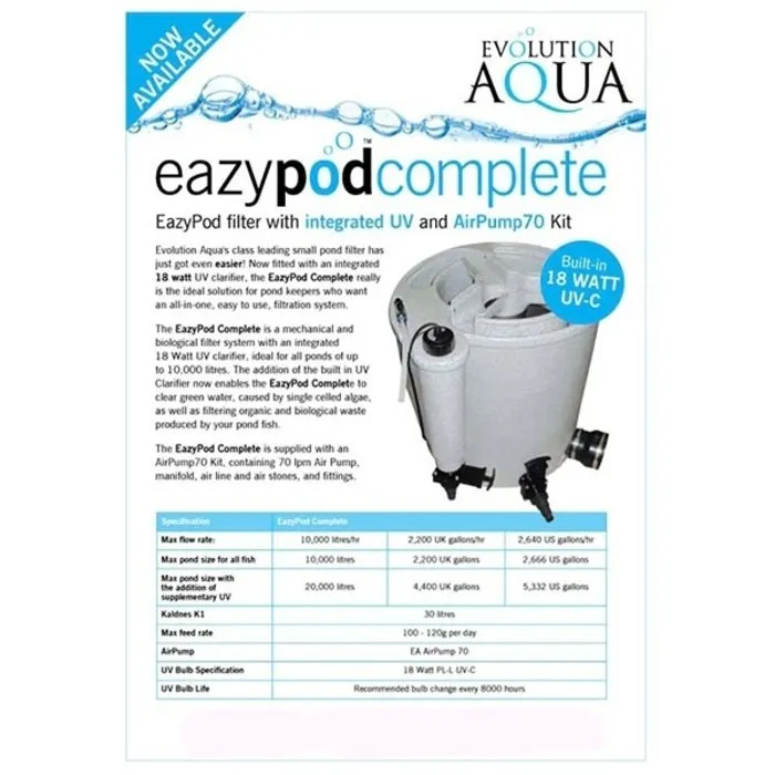 Evolution Aqua Nexus Eazy Pod Complete