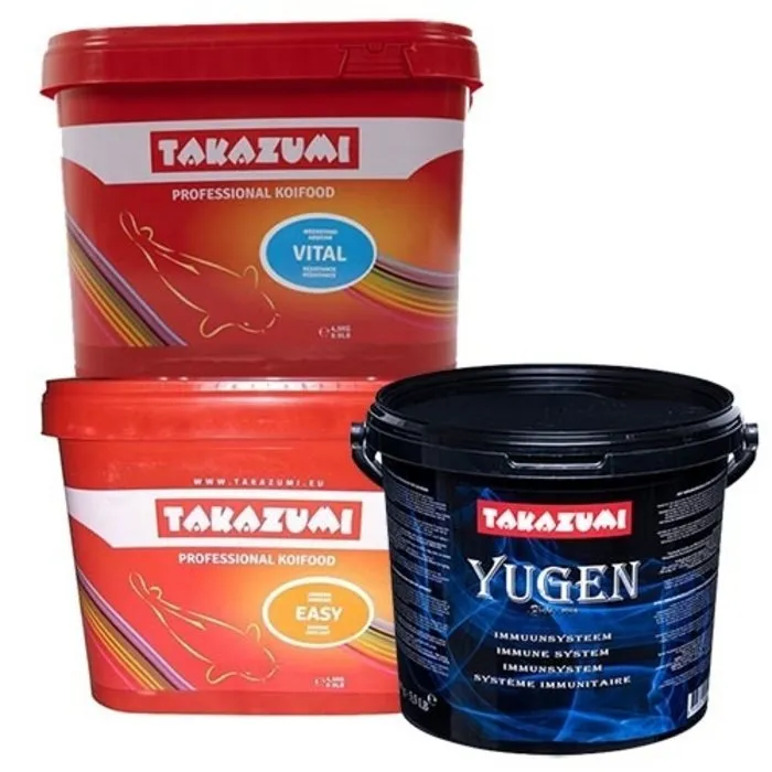 Takazumi Takazumi Easy 2500 gr, Vital 2500 gr en Yugen 2500 gr