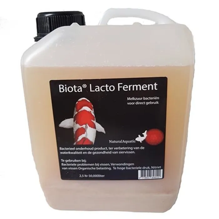 Natural Aquatic Biota LACTO Ferment 5 ltr (actie)