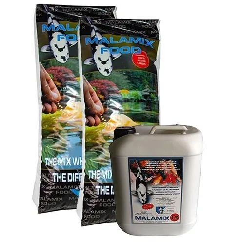 De Koidokter – producten van Maarten Lammens Malamix Food 20 KG + Malamix 17 5 ltr