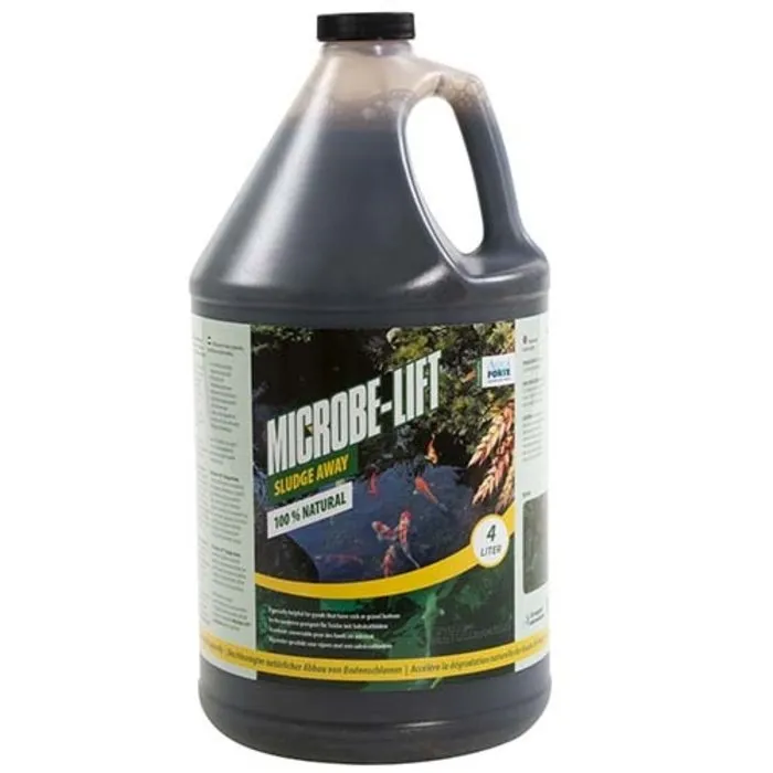 Microbe-Lift voor vijver, filter en waterbehandeling Microbe Lift Sludge Away (Slip opruiming) 4 Ltr.