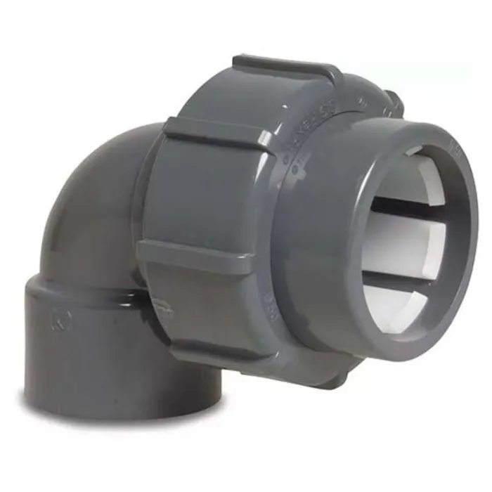 FlexFit Flex-Fit overgangsknie 90° 63 x 63 mm