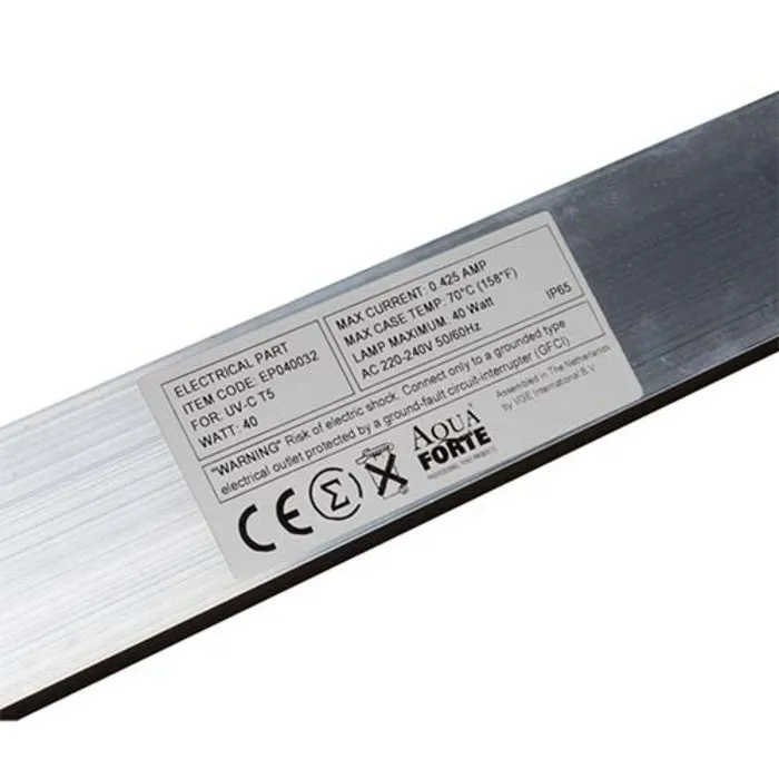 Aquaforte Ballast voor Aquaforte Midi Power UVC 40 watt