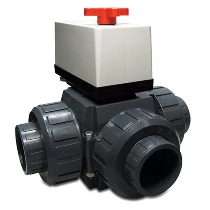 Praher Praher PVC 3-weg kogelkraan, T-boring Solar 63 mm