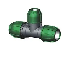 Verloop T-Stuk 50 mm x 40 mm x 50 mm