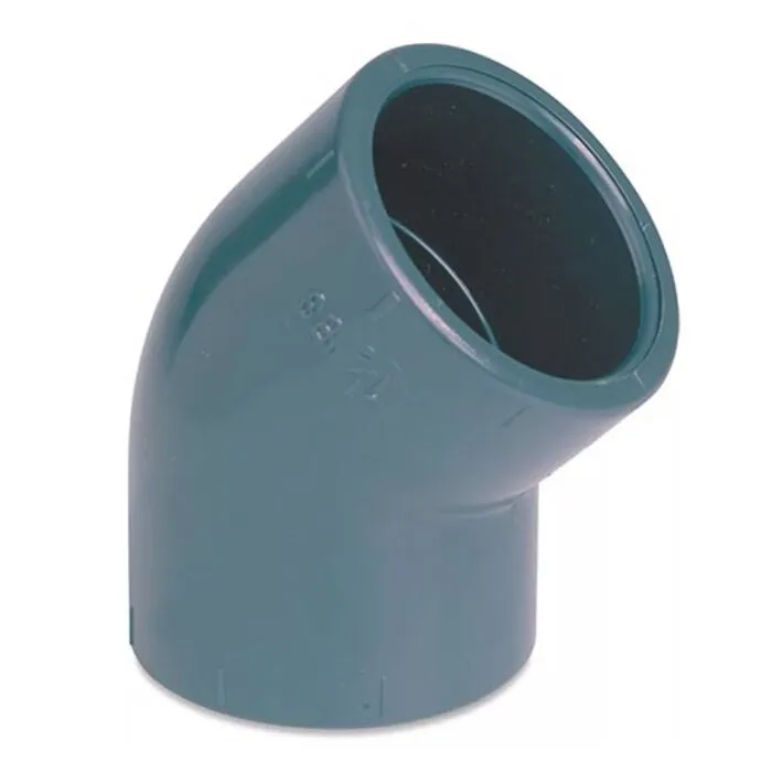 IBG PVC Knie Druk 45º 75 mm IBG