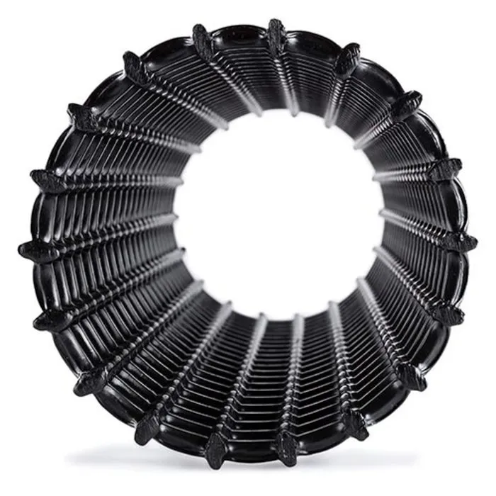 Rasterbuis 110 mm x Lengte 1 meter Zwart (actie)