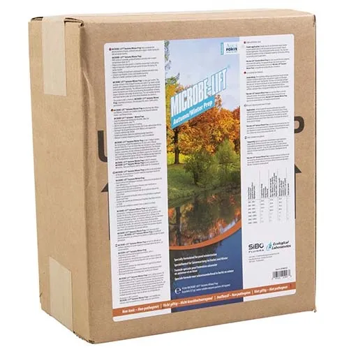 Microbe-Lift voor vijver, filter en waterbehandeling Microbe Lift Autumn/Winter Prep 4 Ltr. + 8 zakjes
