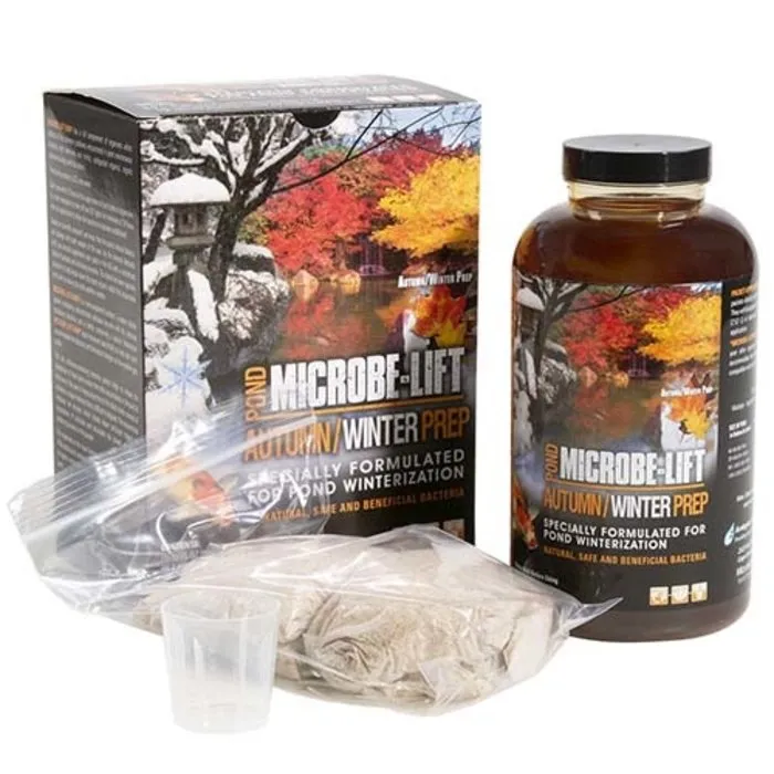 Microbe-Lift voor vijver, filter en waterbehandeling Microbe Lift Autumn/Winter Prep 1 Ltr. + 2 zakjes