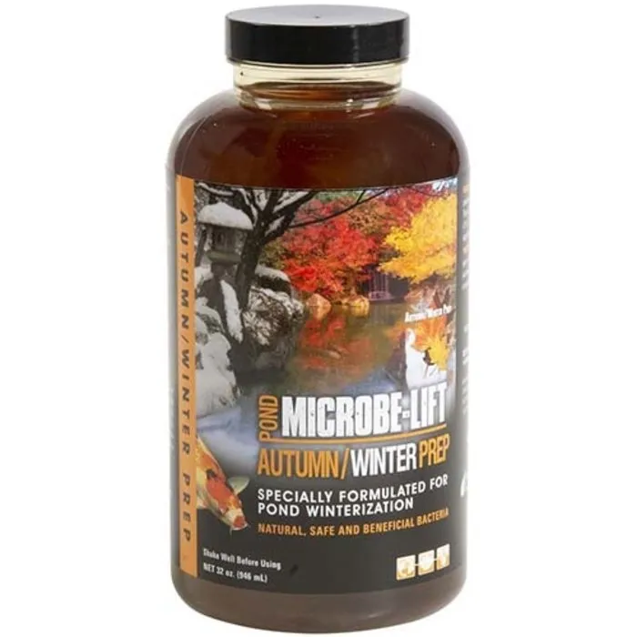Microbe-Lift voor vijver, filter en waterbehandeling Microbe Lift Autumn/Winter Prep 1 Ltr. + 2 zakjes