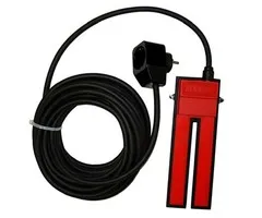 Electrode niveauschakelaar voor leegpompen