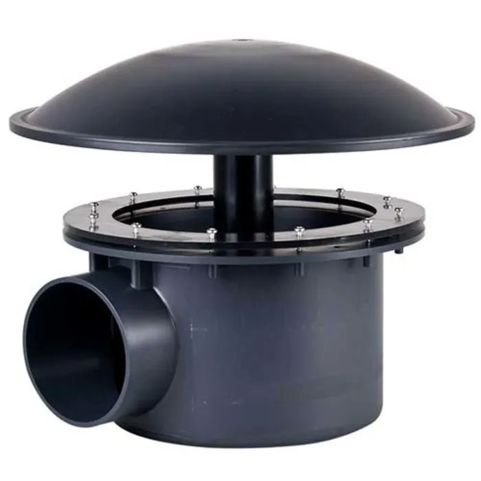 Merkloos Bodemdrain met kamer 110 mm (EXTRA ZWAAR)