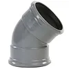 Pipelife PVC Bocht Afvoer 45° 110 mm 2 x Manchet (Pipelife)