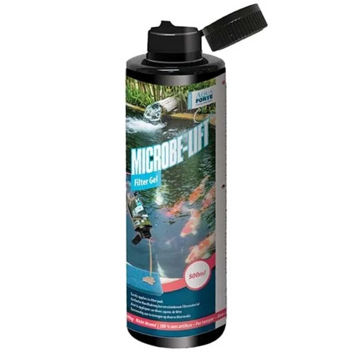 Microbe-Lift voor vijver, filter en waterbehandeling Microbe Lift Filtergel 0.5 Ltr.