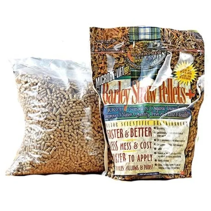 Microbe-Lift voor vijver, filter en waterbehandeling Microbe lift Barley Straw pellets 2 kilo