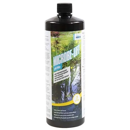 Microbe-Lift voor vijver, filter en waterbehandeling Microbe Lift pH Decreaser 1 Ltr. (PH-)
