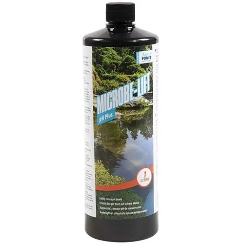 Microbe-Lift voor vijver, filter en waterbehandeling Microbe Lift pH Increase plus 1 Ltr (PH+)