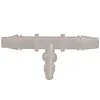 Merkloos PP T-stuk verloop 6 - 4 - 6 mm