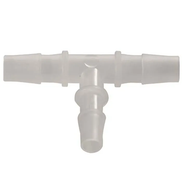 Merkloos PP T-stuk verloop 10 - 8 - 10 mm