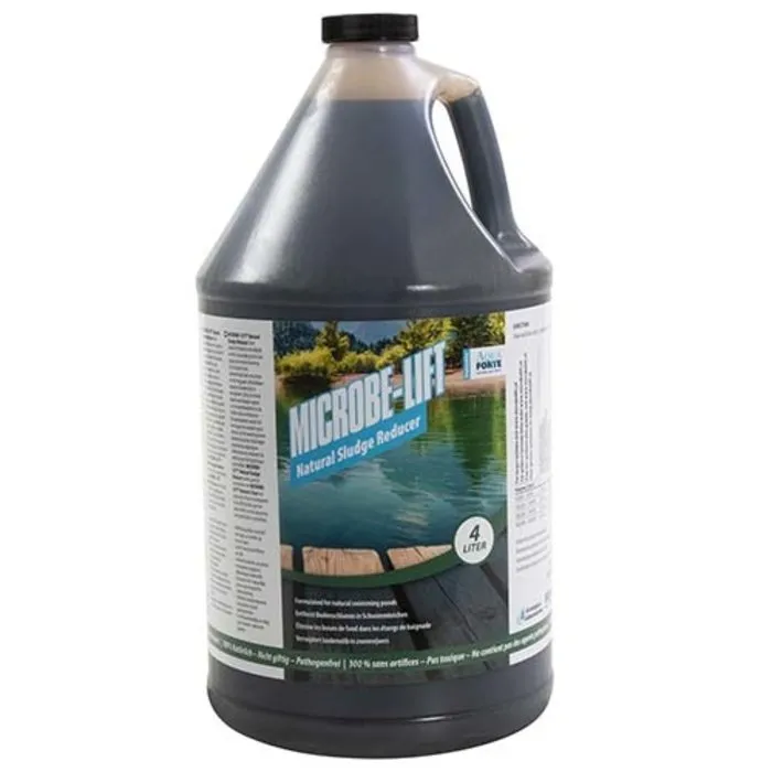 Microbe-Lift voor vijver, filter en waterbehandeling Microbe-Lift - Natural Sludge Reducer - 4 Liter