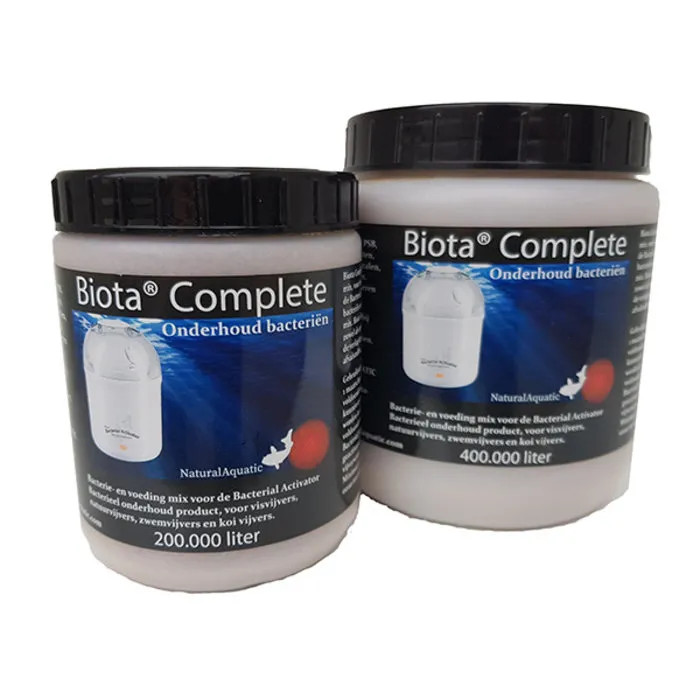 Natural Aquatic Biota BACTERIAL en LACTO Activator (Navullingen 400.000 en 200.000 ltr)
