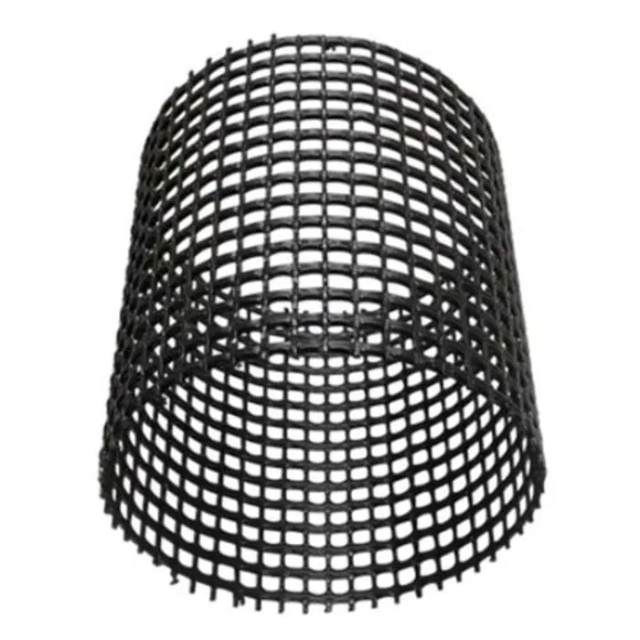 Rasterbuis 200 mm x Lengte 1 meter Zwart