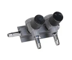 Luchtverdeler 2 weg 9 mm