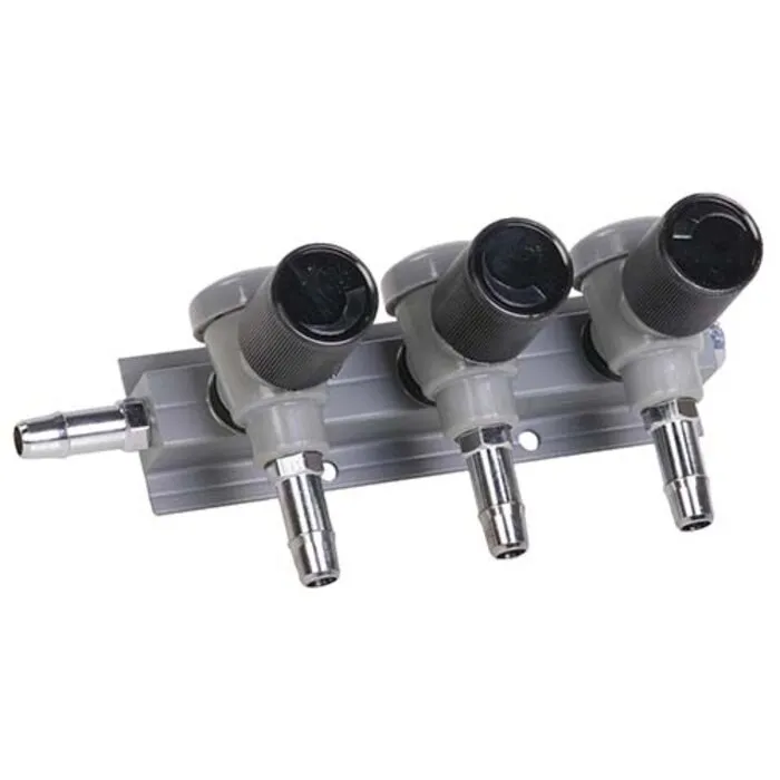 Luchtverdeler 3 weg 9 mm