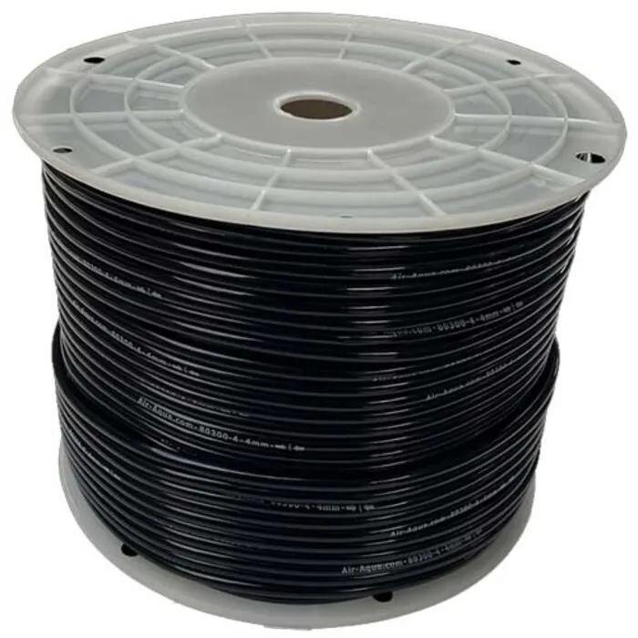 Zinkende luchtslang 4mm,  rol 200 mtr