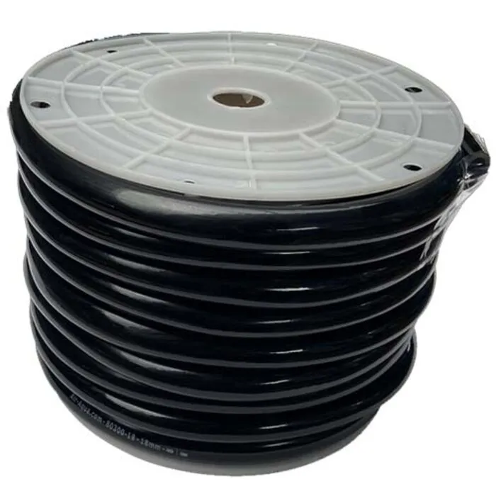 Zinkende luchtslang 18 mm, rol 25 mtr