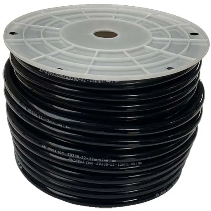 Zinkende luchtslang 12mm,  rol 50 mtr