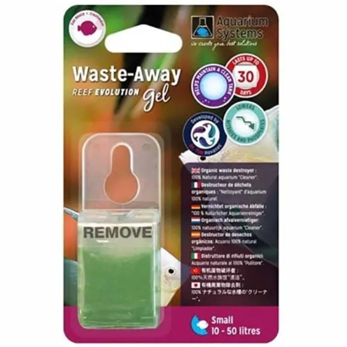 Aquarium Systems (AS) AS Reef Evolution Waste Away Gel FW Small (1x) 10-50 L