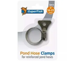 Superfish Superfish Slangklem RVS+Vleugel 16-25 mm 2 stuks