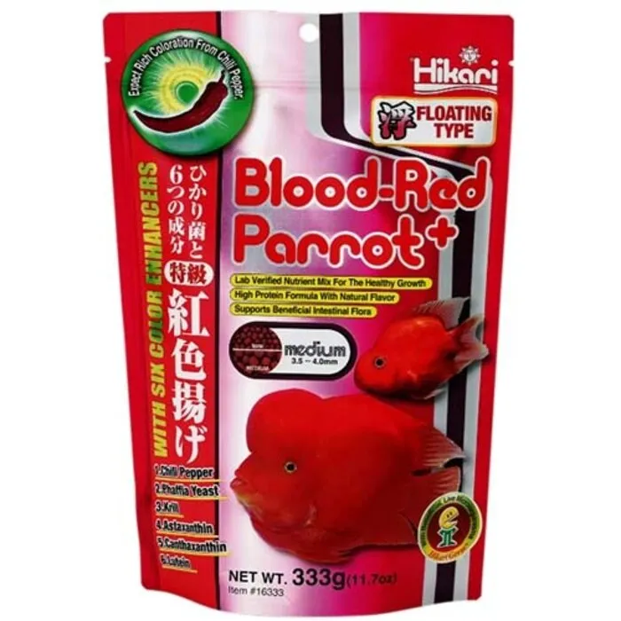 Hikari / Saki Hikari Hikari Blood-Red Parrot Plus Medium 333 gram