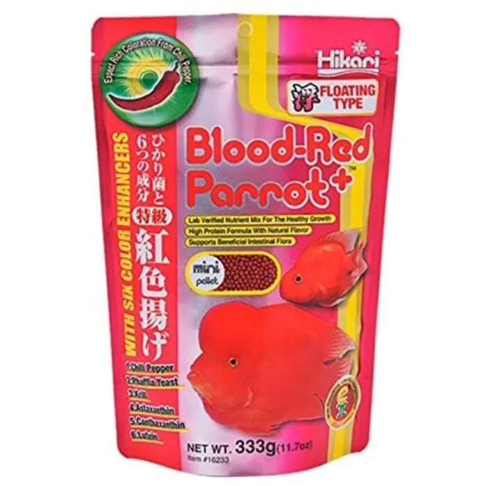 Hikari / Saki Hikari Hikari Blood-Red Parrot Plus Mini 333 gram