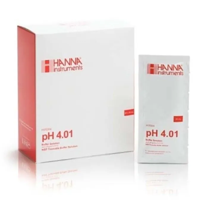 Hanna Hanna Kalibratie vloeistof 70004P buffer pH 4.01 25 stuks