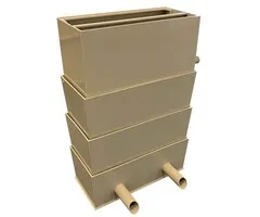 Filtreco Trickle tower medium pipes with sieve