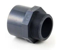 VDL PVC Puntstuk 90 mm x 110 mm x 4" buitendraad