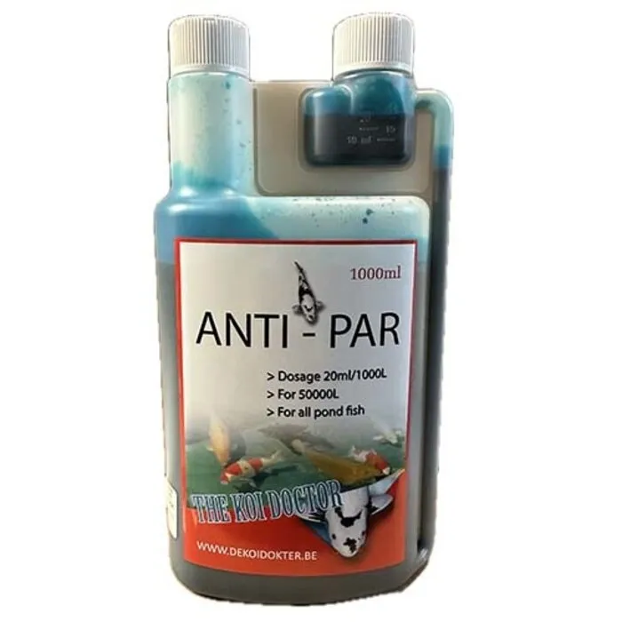 De Koidokter – producten van Maarten Lammens De Koidokter Anti-Parasiet 1000 ml