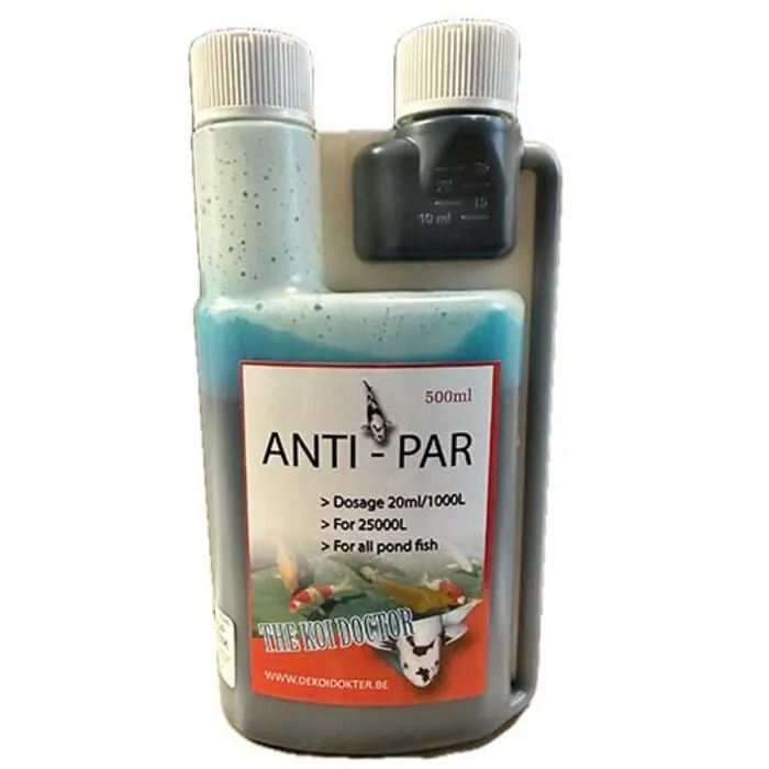 De Koidokter – producten van Maarten Lammens De Koidokter Anti-Parasiet 500 ml