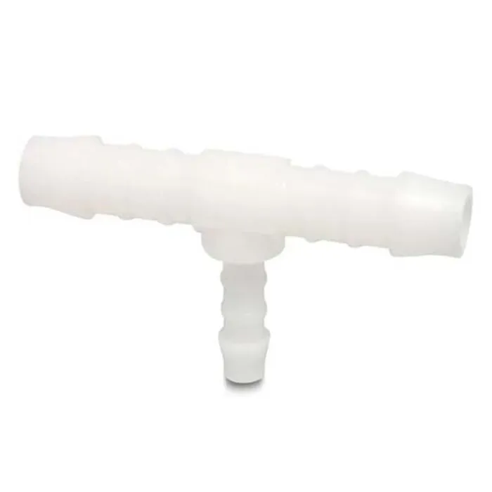 Merkloos T-stuk 90°  6 mm x 4 mm x 6 mm Nylon