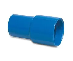Merlett Sok PVC-U 38 mm lijmmof blauw type voor zwembadslang