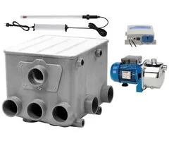 Aquaforte AquaForte Trommelfilter set + Jetpomp