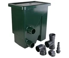 Aquaforte Compact Sieve 300µm pomp gevoed groen